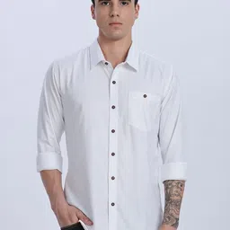 ODCC Spread Collar Comfortable Cotton Regular Fit Shirt image 4