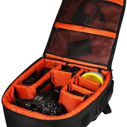 Carry Trip DSLR / SLR Lens Camera Bag 1 Compartment, Side 2 Bottle Pouch Water ResistantCamera Bag image 4
