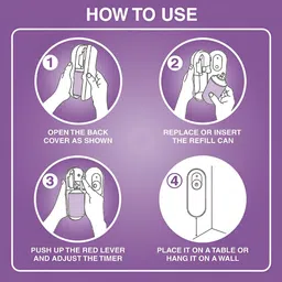 Godrej aer Matic Violet Valley Bloom Automatic Air Freshener Refill image 4