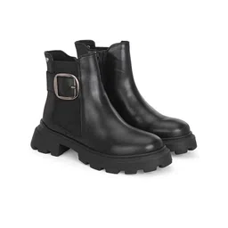 Delize Women Light Weight Casual Mid-Top Chelsea Boots-image-37