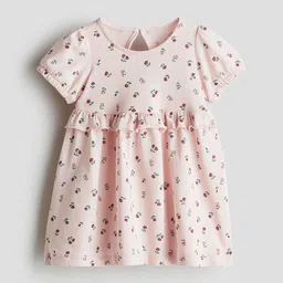 H&M Frill-Trimmed Cotton Dress-picture-43