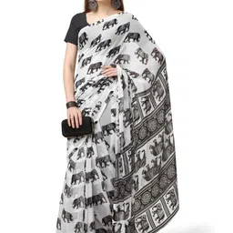 GHAN SALS Ethnic Motifs Printed Mysore Silk Saree-picture-37