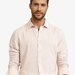 RARE RABBIT Men Comfort Opaque Striped Casual Shirt-image-89