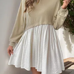 StyleCast x Revolte A-Line Mini Dress image 1