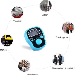 dev samagri LED Display – 5 Digit Handheld Clicker for Prayer, Mantra, Tasbih, Exercise Digital Tally Counter image 4