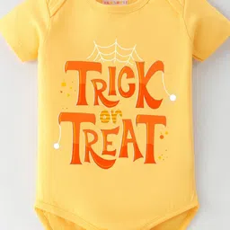 BLUSHES Infants Kids Halloween Printed Envelope Neck Pure Cotton Bodysuit-picture-38