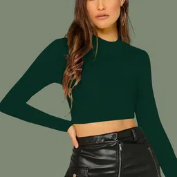 Dream Beauty Fashion Women Fitted Crop Top-picture-38