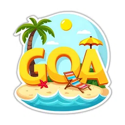 giftshala GIFTODAY Blue & Yellow Printed Durable Decorative Magnets-picture-31