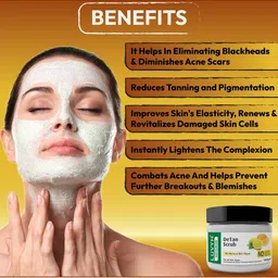 LUVYH Detan Scrub For Tan Removal Skin Repair - 100 g image 4