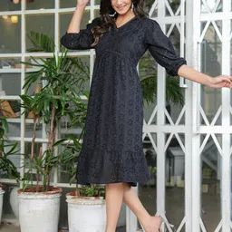 SIDDHANAM Fit & Flare Dress image 4