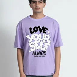 Bloopers Store Men Printed Drop-Shoulder Sleeves Applique T-shirt-picture-23