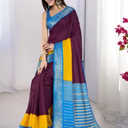TASRIKA Woven Design Zari Saree image 4