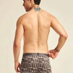 URBAN ADVENTURE Men Printed Moisture Wicking Trunk 1UAM-015-P(BROWN) image 3