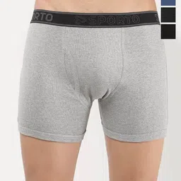 Sporto by Macho Pack Of 4 Mid-Rise Trunks-picture-13