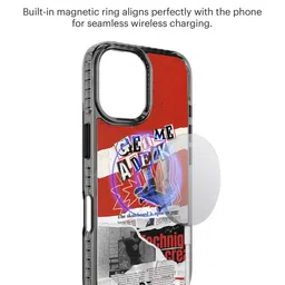 DailyObjects Typography Printed iPhone 16 Back Case Mobile Accessories image 4