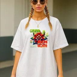 Moda Rapido Women Printed T-shirt image 3