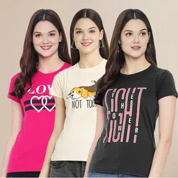 Metronaut Women Typography 3 T-shirt-picture-27