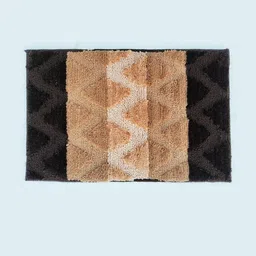 CROWN MATTINGS Multi 1400 GSM Microfibre Bath Rugs-image-5