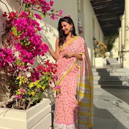 jinal & jinal Digital Print Daily Wear Chanderi Saree-picture-22