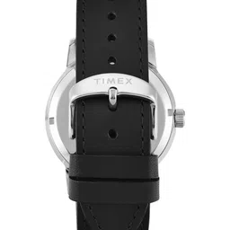 Timex marlin Men Leather Straps Analogue Date Aperture Motion Powered Watch TWEG26700 image 5