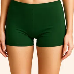 CKARFE Pack Of 2 Combed Cotton Mid-Rise Boy Shorts Briefs CF SBT-33 Pink,Olive XS-2 image 2