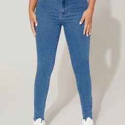 KASHIAN Women Jean Boyfriend Fit High-Rise Stretchable Jeans-picture-30