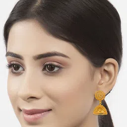 Heer Collection Contemporary Jhumkas Earrings image 1