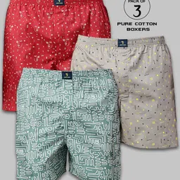 joven Pack of 3 Printed Men Boxer image 1