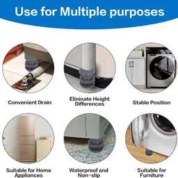 qozweid Washing Machine, Refrigerator Material Rubber, Plated, Polyester, Plush image 3