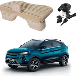 oshotto Car Travel Inflatable Bed Mattress with Two Air Pillows For Tata Nexon Car Inflatable Bed-picture-37