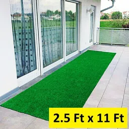 comfy home Artificial Turf 2.5 FEET X 11 FEET Artificial Turf Sheet image 1