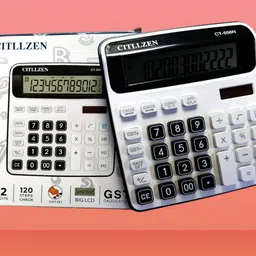 pw pencilwala GST EDITION SUPER ELECTRONIC DUAL POWER CT-556N TAX CALCULATOR FinancialCalculator image 3