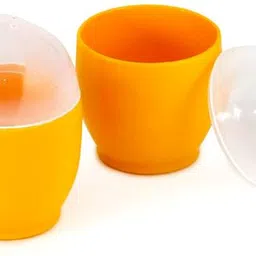 ratehalf Microwave Single Egg Cooker Set Of 2 For Cooking Egg In Microwave Microwave Egg Cooker Egg Cooker image 2