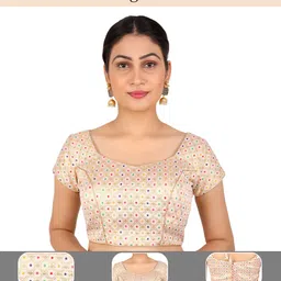 figureup Sweetheart Neck Women Blouse image 4