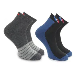 BAESD Men Pack Of 2 Patterned Ankle Length Socks-picture-31