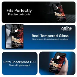 QRIOH Quirky Printed Samsung Galaxy M33 5G Back Case Mobile Accessories image 2