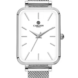 Carlton London Women Dial & Stainless Steel Bracelet Style Straps Analogue Watch CLDWMS-01 image 4