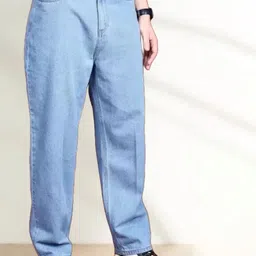 COMFITS Men Classic Slash Knee Light Fade Stretchable Jeans-image-37