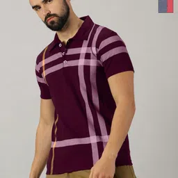 THE BEETEL HOUSE Men 2 Printed Polo Collar Pockets T-shirt-picture-31