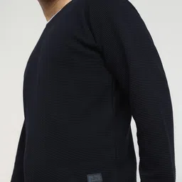 Parx Self Design Pure Cotton Regular Fit Sweatshirt image 2