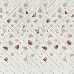 DDecor Vega Collection White Printed Cotton 144 TC Single Bedsheet Set 1.52m x 2.24m image 3