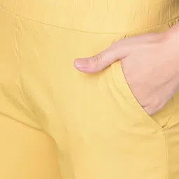 Comfort Lady Pack Of 2 Cotton Mid-Rise Trousers image 2