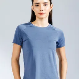 BASICPLZ Women Self Design Round Neck T-shirt-picture-17