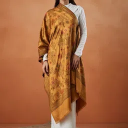 Pashmoda Women Ethnic Motifs Woven Design Shawl-picture-29