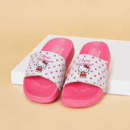 Pantaloons Junior Girls Printed Slip On Sliders-picture-30