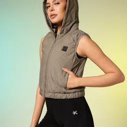 HRX by Hrithik Roshan Geometric Printed Running Sporty Jacket image 5