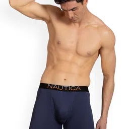 NAUTICA Pure Cotton Long Trunk RLTRK01-PBLU image 4