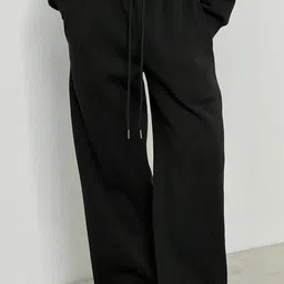 Imsa Moda Women Loose Fit High-Rise Trousers-image-31