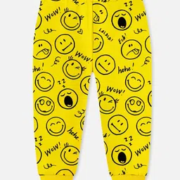 YK X Trampoline Kids Pack Of 5 Printed Mid-Rise Lounge Joggers image 4