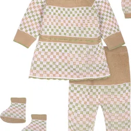 toyific Girls Knitted Pullover Set image 3